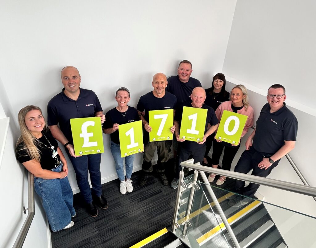 Kelmore fundraising for Derian House Children's Hospice